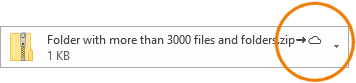 How can such a large file be attached to an Outlook email?