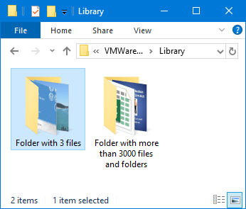 Let's attach (drag and drop) a folder with 3 files to our Outlook email.